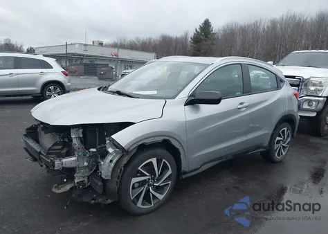 2020 Honda Hr-V Awd Sport from USA, damaged, VIN 3CZRU6H18LM732321